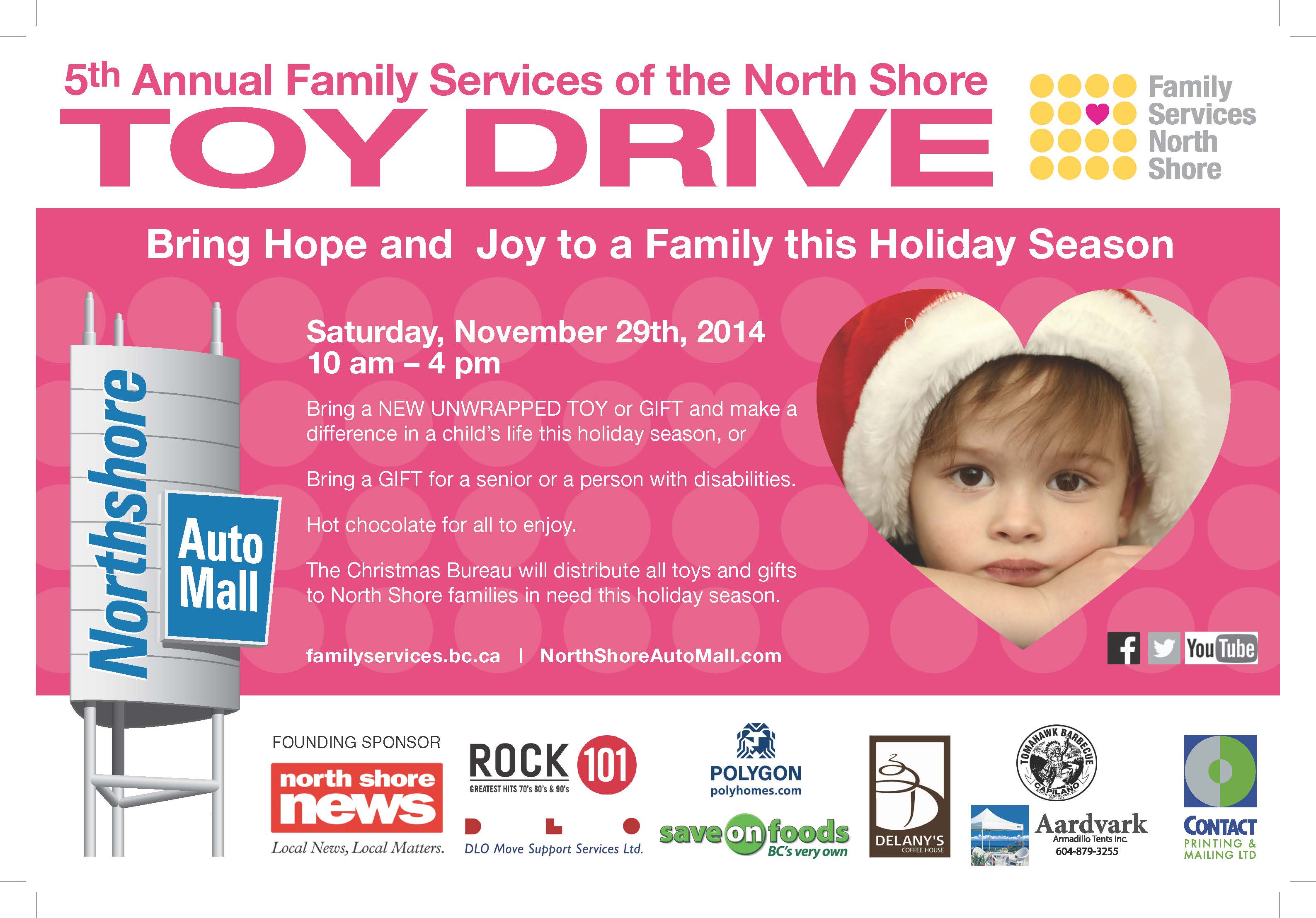 Family Services of the North Shore TOY DRIVE