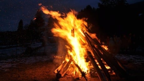 Christmas Wassail and Bonfire at Dundarave Park West Vancouver