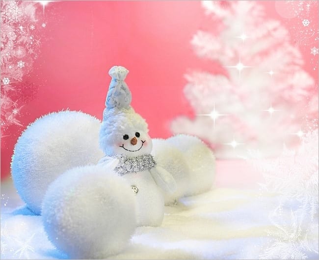 pink christmas
