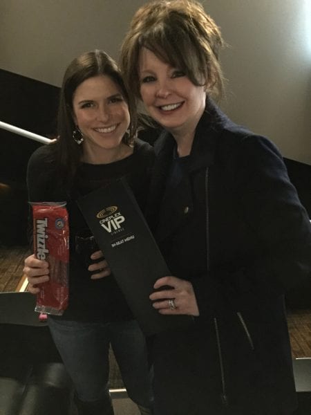 At VIP opening night in Vancouver with Global TV's Kaitlyn Herbst