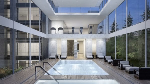 Pool, yoga and luxurious amenities