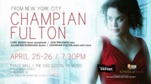 Cory Weeds’ Cellar Jazz Club presents Champian Fulton