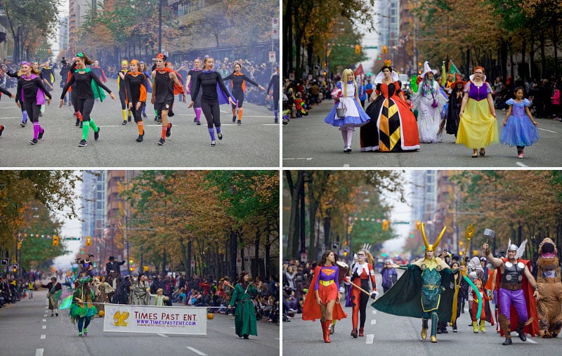 Vancouver Halloween Parade and Expo at Robson Square
