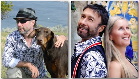 Paul Rodgers and wife Cynthia with their animal at home and as founding members of the Willows Animal Sanctuary.