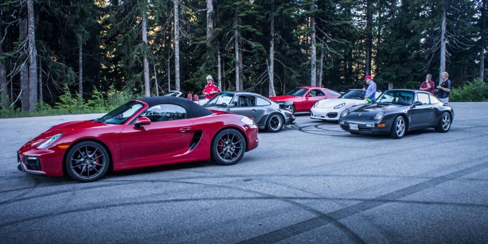 Dundarave Porsche Show and Ride 2018 West Vancouver