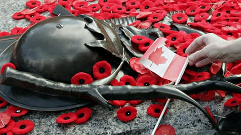 Remembrance Day Ceremony on the North Shore