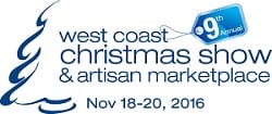 West Coast Christmas Show & Artisan Marketplace at the Tradex Exhibition Centre Abbotsford
